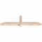 Ekena Millwork Eugene Smooth Timber Gable Bracket, Douglas Fir, 60"W x 17"H x 3 1/2"D x 3 1/2"F, 7/12 Pitch GBW060X17X0404EUG00SDF - alternate 3